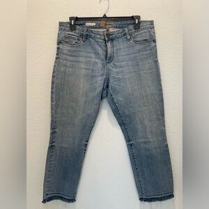 KUT Jeans - Emma Ankle Straight Leg Jean - Size 14